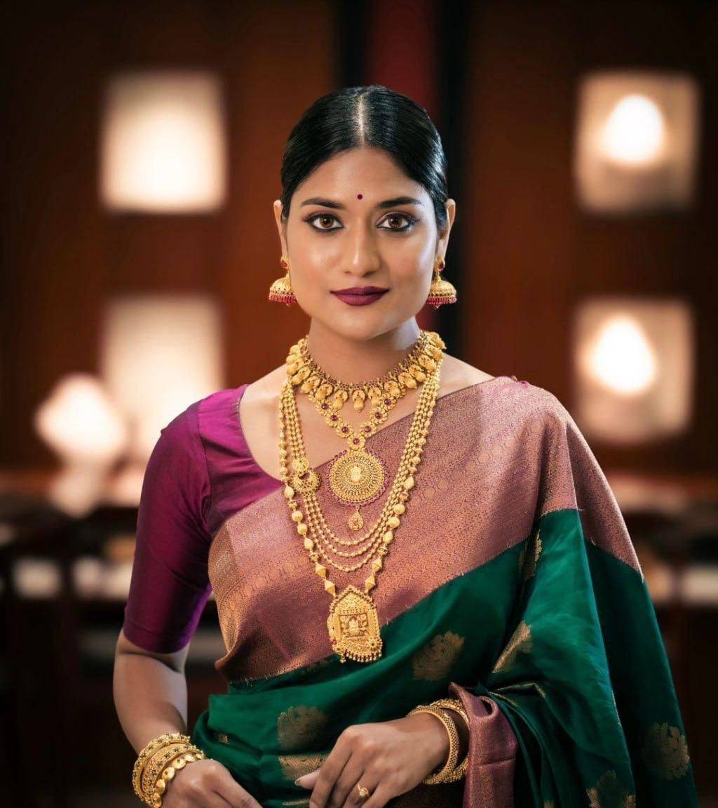 Soft Silk 6090 Lichi Silk Saree supplier for retail shops